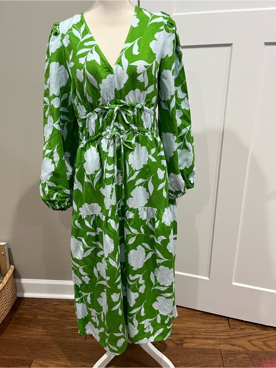 kate spade Dresses & Skirts - kate spade Green and White Floral Maxi Dress